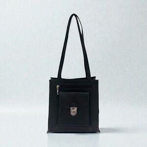 Elegant Black Tote Bag
